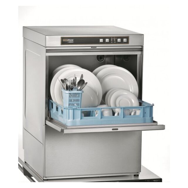 Hobart Uk ECOMAX F515-11D Commercial Dishwasher Undercounter Dual Voltage