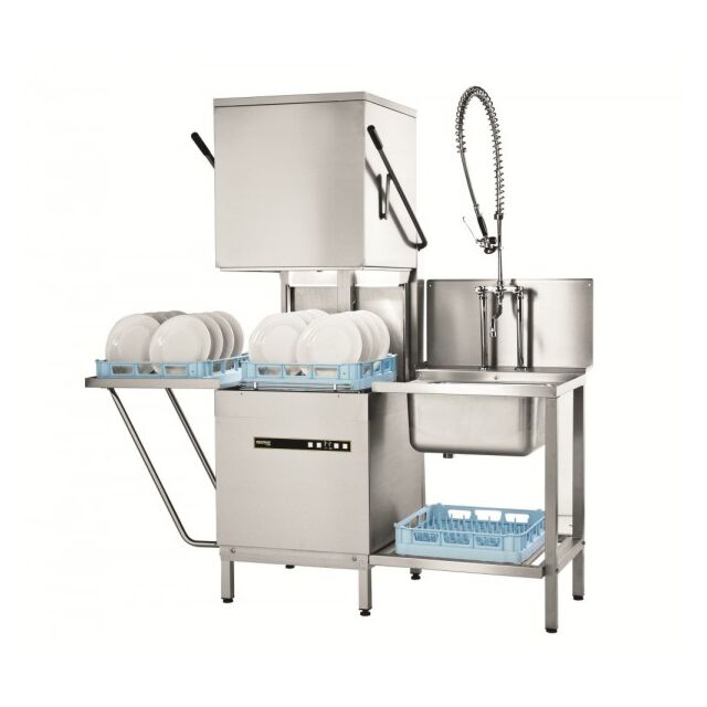 Hobart Uk ECOMAX H615W-10C Hood Type Dishwasher 16Amp 3/Ph Switchable 25Amp 1/Phase