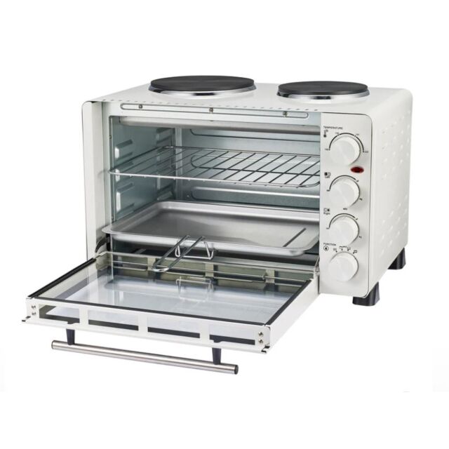 Igenix IG7130 Mini Oven 30Ltr with 2 Hotplates