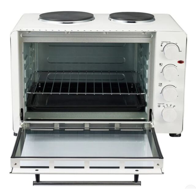 Igenix IG7145 Mini Oven 45 Ltr with 2 Hotplates