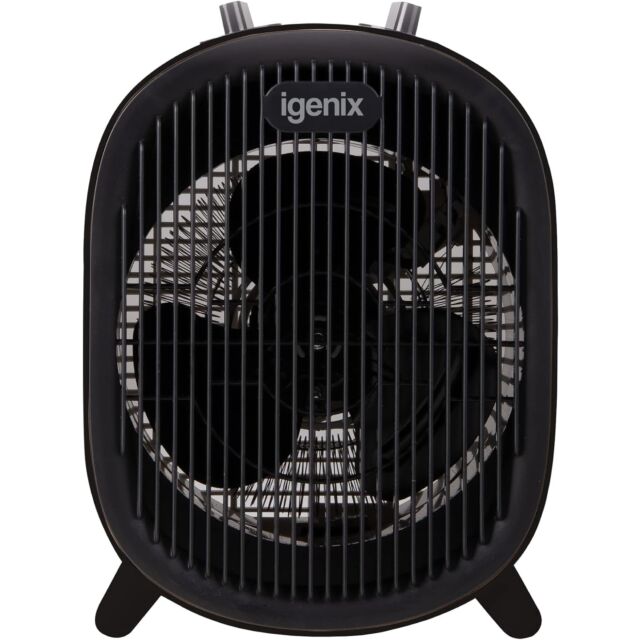Igenix IG9022 Fan Heater 2Kw/1Kw - Black