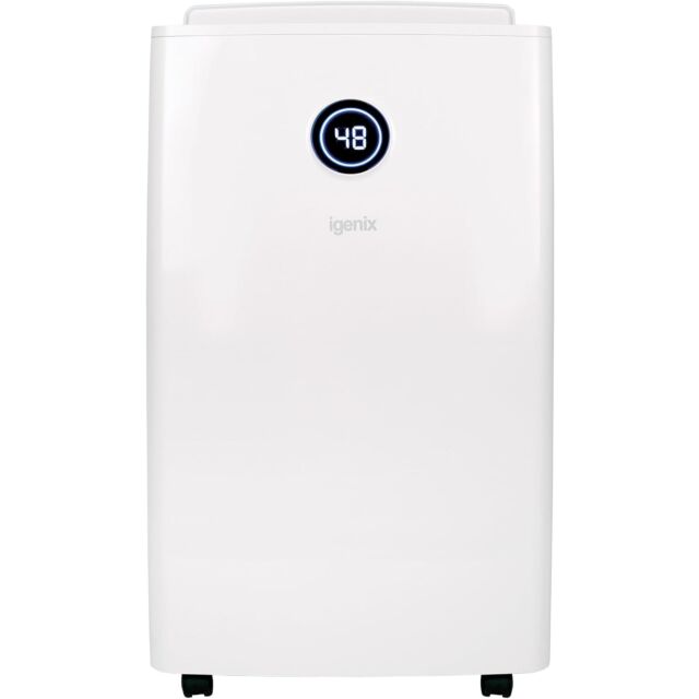 Igenix IGDH020W Dehumidifier 20Ltr