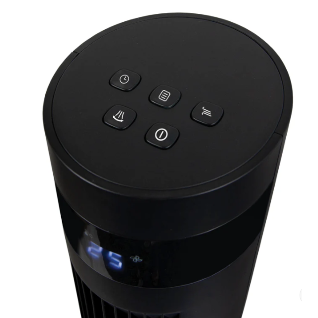 Igenix IGFD6043B 43inch Tower Fan 3 Speeds & Remote - Black