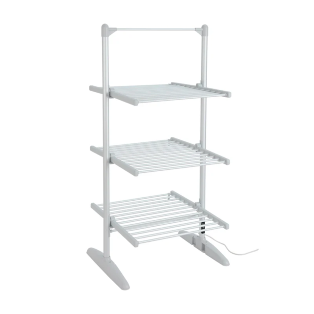 Igenix IGHA02236S 3 Tiered Heated Clothes Airer / Dryer 300 Watt - Silver