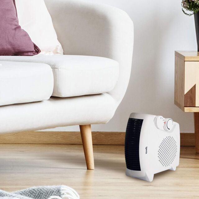 Igenix IG9010 Fan Heater 2Kw/1Kw - White