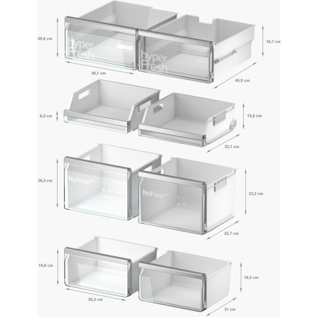 KF96DPXEA, Multi Door American Fridge Freezer