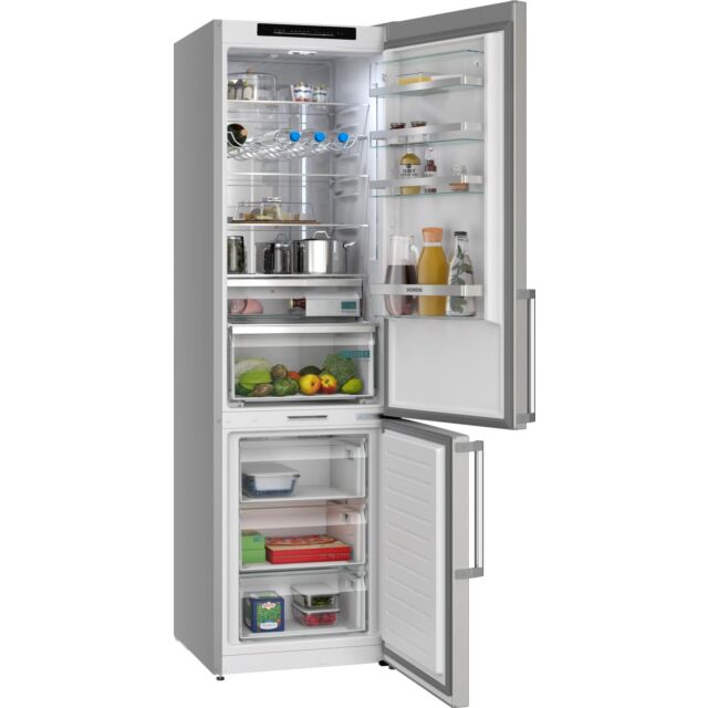 KG39NAIAU, Free-standing fridge-freezer with freezer at bottom