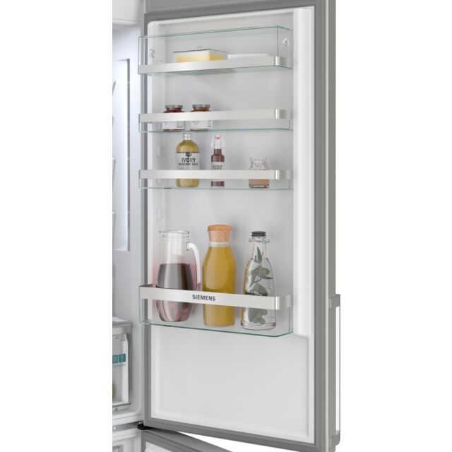 KG39NAIAU, Free-standing fridge-freezer with freezer at bottom