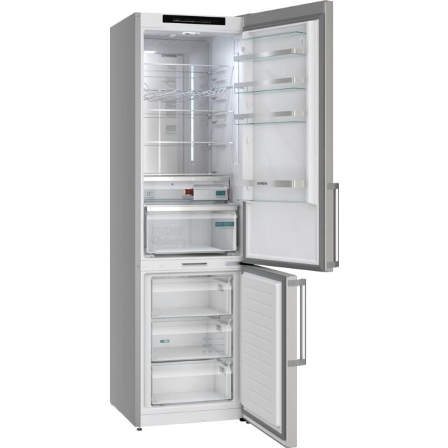 KG39NAIAU, Free-standing fridge-freezer with freezer at bottom