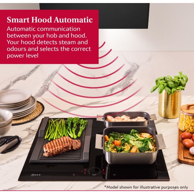 Neff T68FHV4L0 80cm Induction Hob - Black