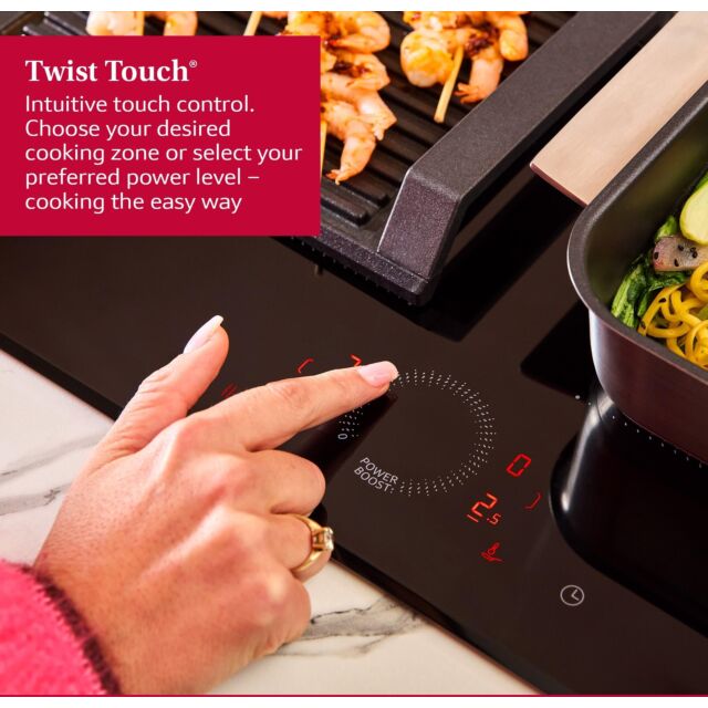 Neff T68FHV4L0 80cm Induction Hob - Black