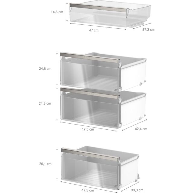 KS36NVICGG, Free-standing fridge