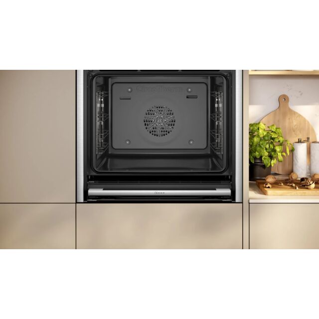 Neff B54CR31N0B 59.6cm Built In Electric Single Oven - Stainless Steel