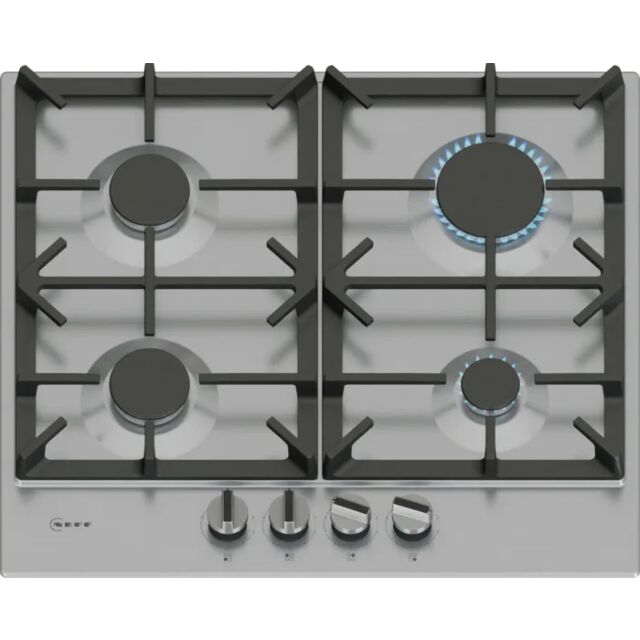 Neff T26CIP8N0 58.2cm Gas Hob - Stainless Steel