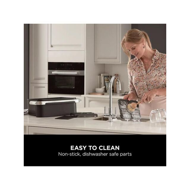 Ninja AF500UK Air Fryer, Foodi Flex Drawer - Black
