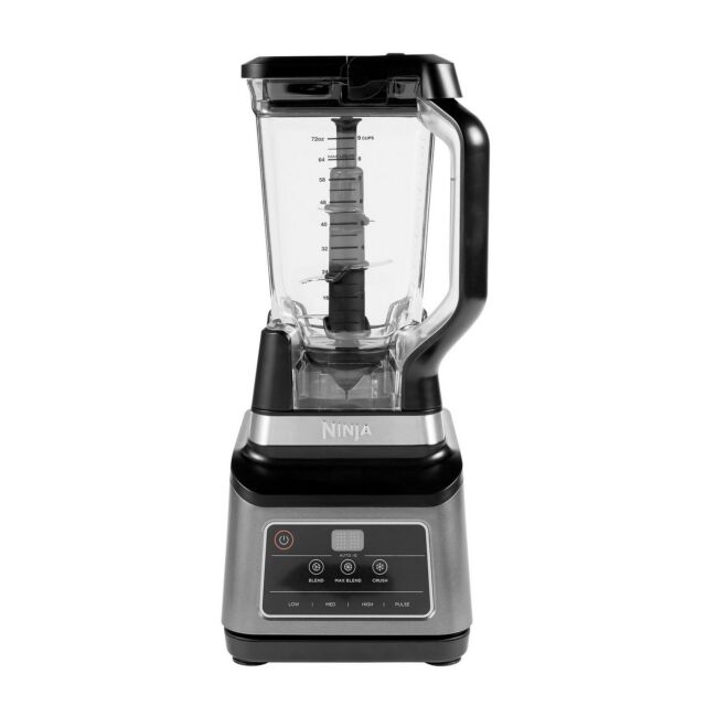 Ninja BN750UK 2-In-1 Blender With Auto-iQ - Black/Silver