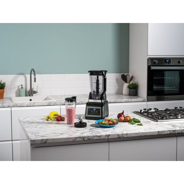 Ninja BN750UK 2-In-1 Blender With Auto-iQ - Black/Silver