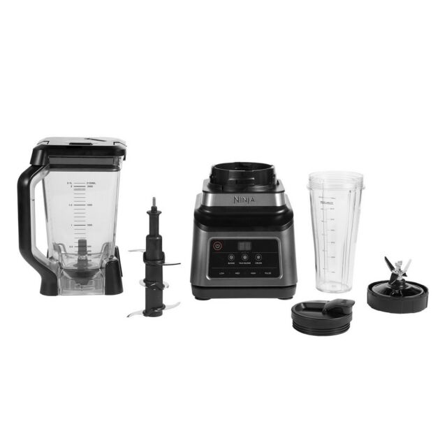 Ninja BN750UK 2-In-1 Blender With Auto-iQ - Black/Silver