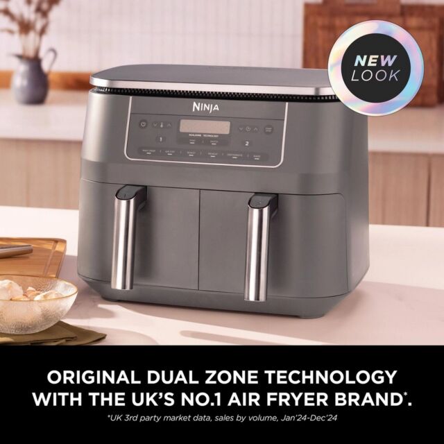 Ninja DZ300UK 7.6 Litre 6-In-1 Dual Zone Air Fryer