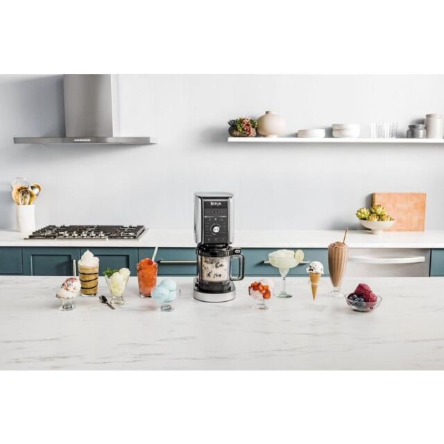 Ninja NC501UK Creami Deluxe 10-In-1 Ice Cream + Frozen Drinks Maker
