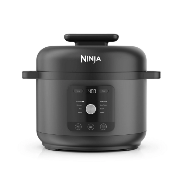 Ninja PC201UK HyperHeat 9-in-1 Pressure + Rice Cooker - Grey/Black