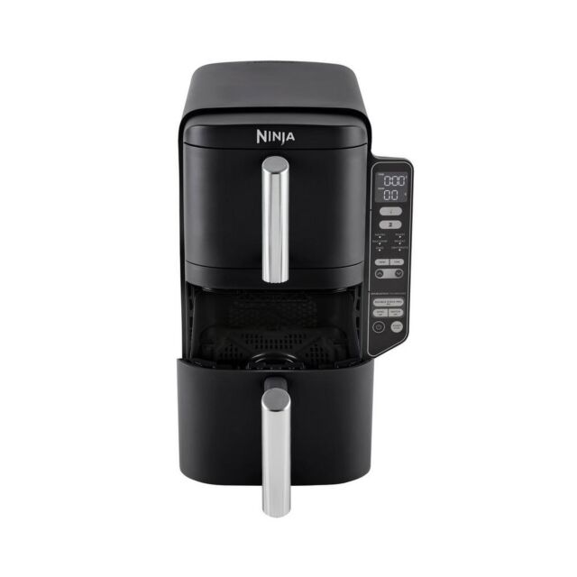 Ninja SL300UK Double Stack 2-Drawer 7.6L Air Fryer - Black