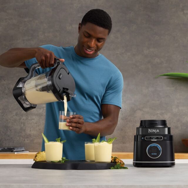Ninja TB301UK Detect Duo Power Blender Pro & Single Serve - Black
