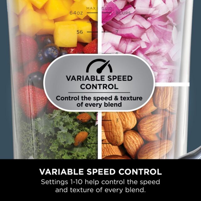 Ninja TB301UK Detect Duo Power Blender Pro & Single Serve - Black