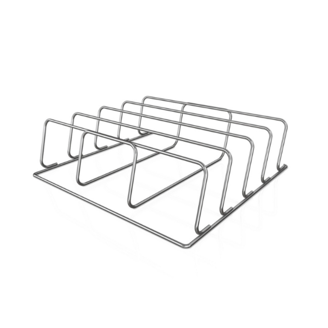 Ninja XSKOGXLRBRKEU Woodfire XL Electric BBQ Rib Rack - Silver