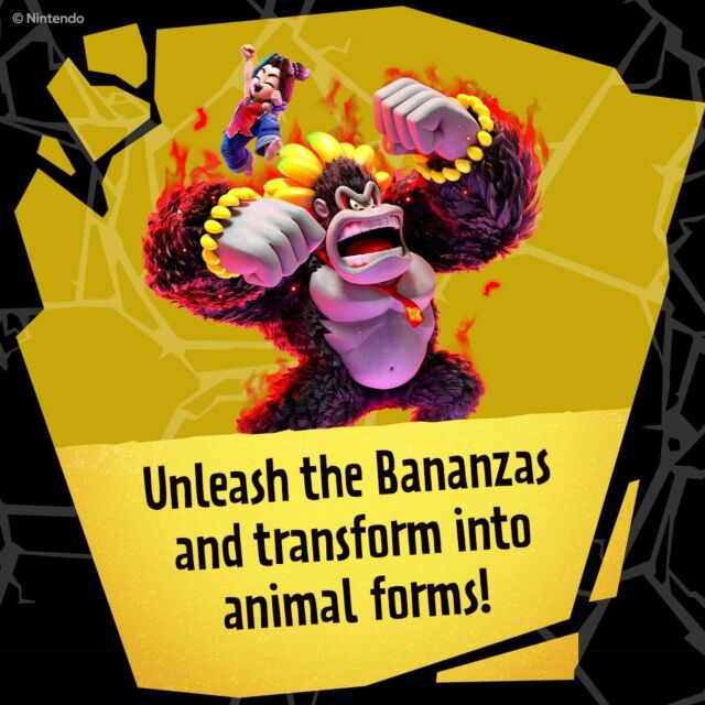 Nintendo DONKEY KONG BANANZA Switch 2. Donkey Kong Bananza, Game