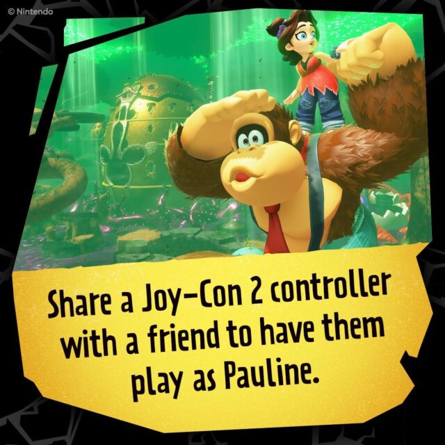 Nintendo DONKEY KONG BANANZA Switch 2. Donkey Kong Bananza, Game