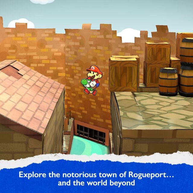 Nintendo Switch Game - Paper Mario - The Thousand-Year Door