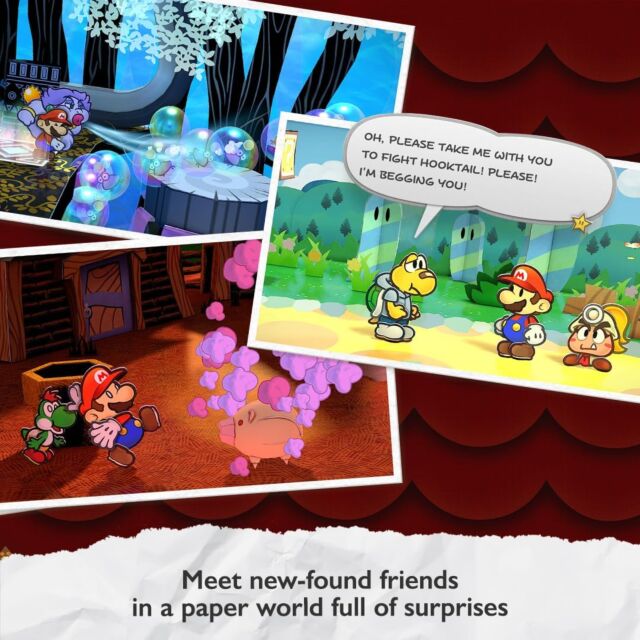 Nintendo Switch Game - Paper Mario - The Thousand-Year Door