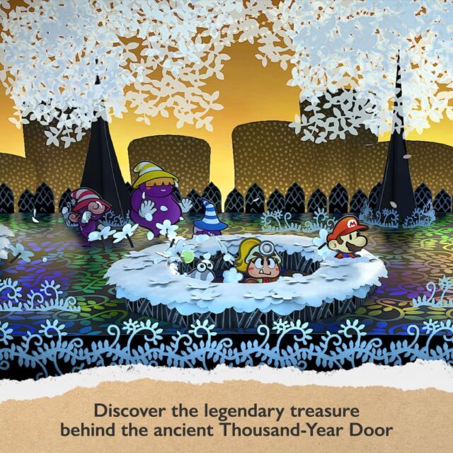 Nintendo Switch Game - Paper Mario - The Thousand-Year Door