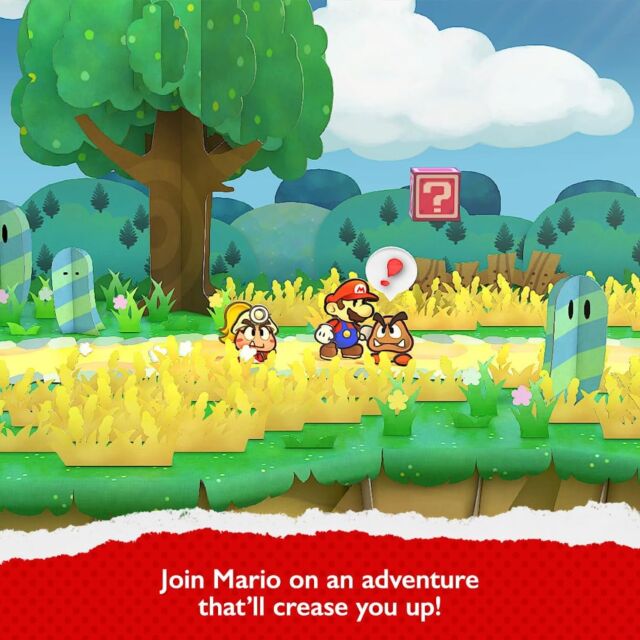 Nintendo Switch Game - Paper Mario - The Thousand-Year Door