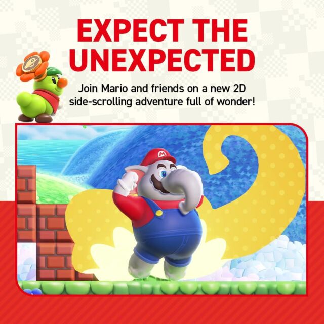 Nintendo Switch Game - Super Mario Bros Wonder