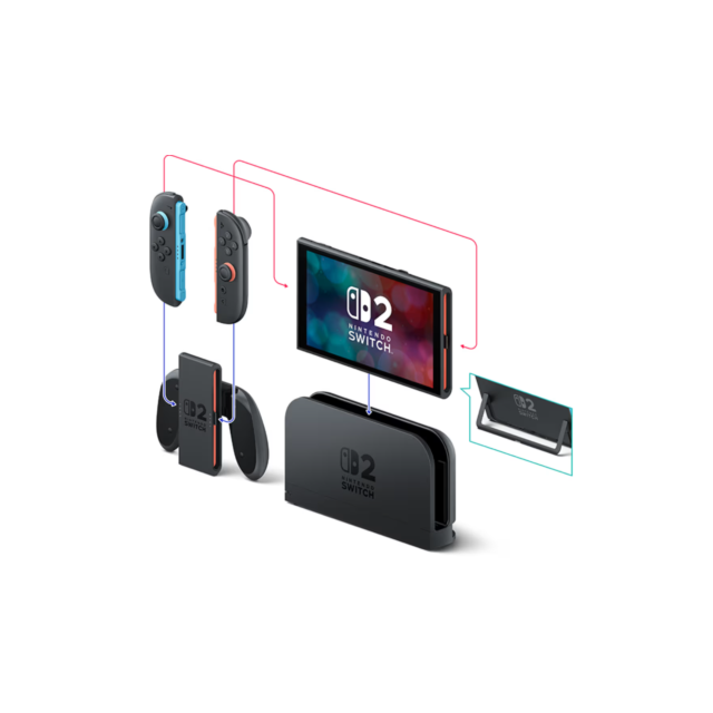 Nintendo Games Console Switch 2 + Mario Kart World (Bundle)