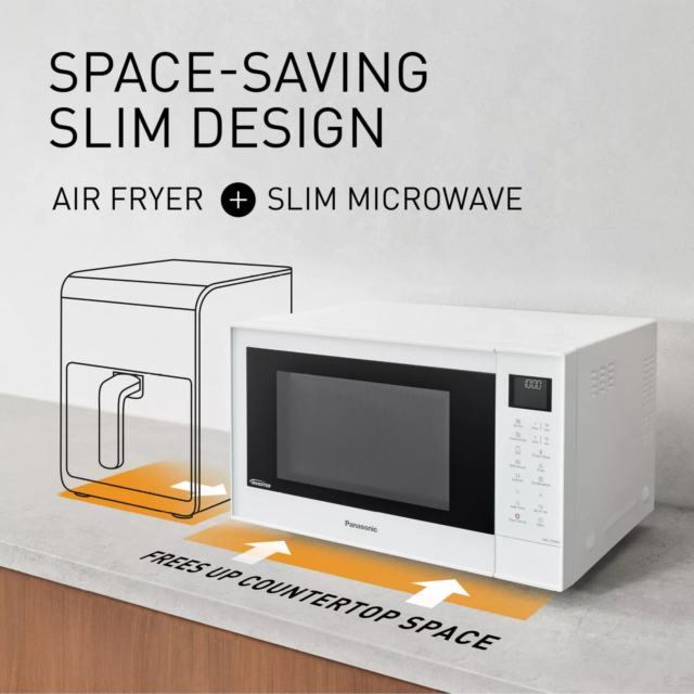 Panasonic NN-CT55RWBPQ 27-Litre 4-In-1 Air Fry Combination Microwave Oven