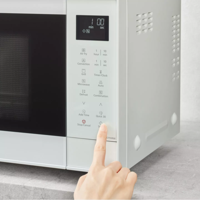 Panasonic NN-CT55RWBPQ 27-Litre 4-In-1 Air Fry Combination Microwave Oven