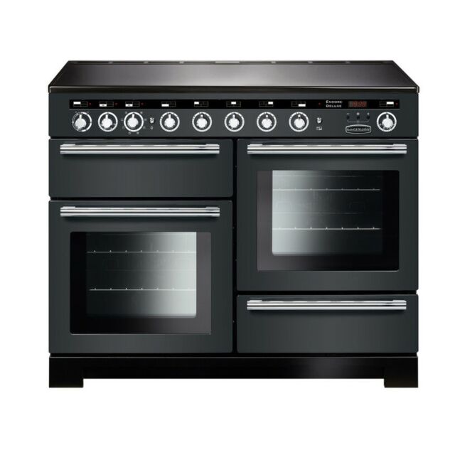 Rangemaster Aga EDL110EISL/C Range Cooker Slate 110cm Induction