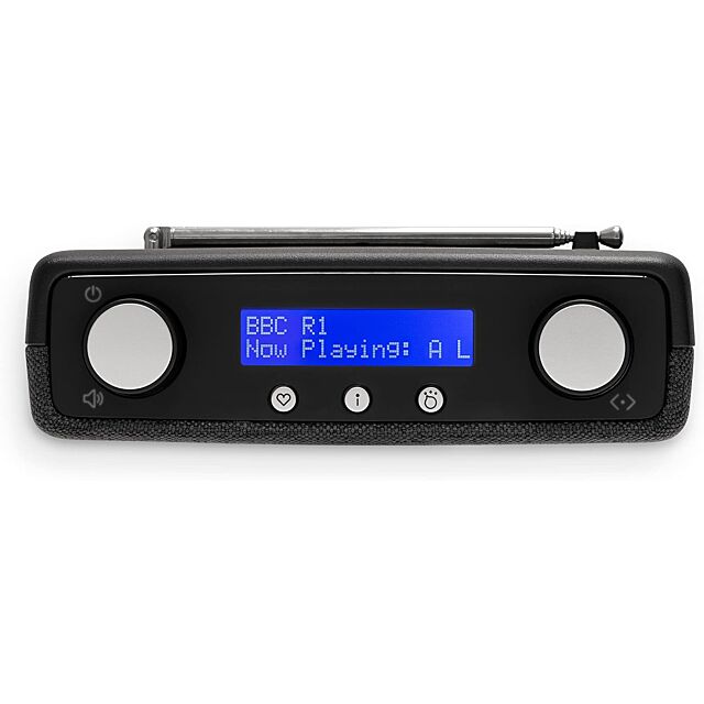 Roberts Radio PLAY11BK Black Portable DAB/FM Radio - Black