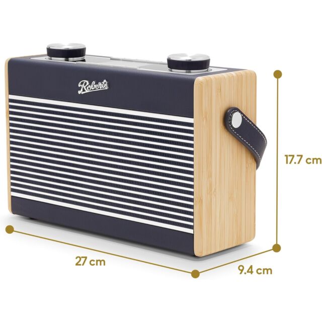 Roberts Radio RAMBLER MAX Navy Blue Smart Radio