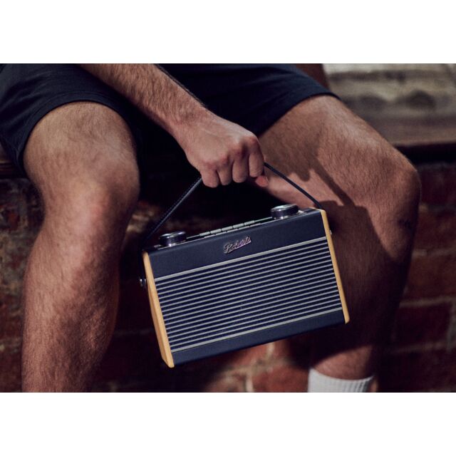 Roberts Radio Rambler Max DAB/DAB+/FM RDS/Internet Smart Radio with Bluetooth - Navy Blue