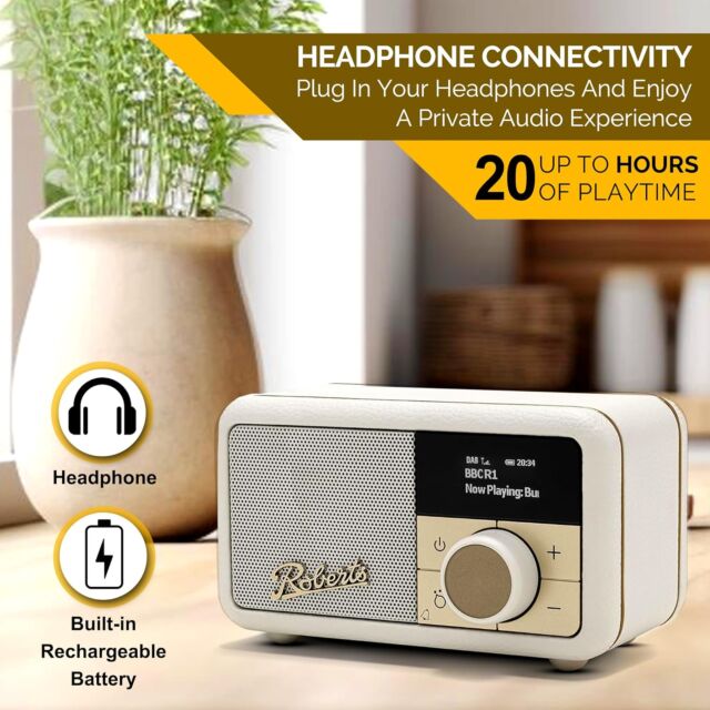 Roberts Radio Revival Petite 2 - Cream