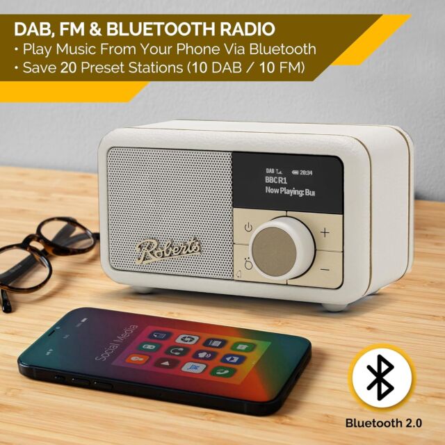 Roberts Radio Revival Petite 2 - Cream