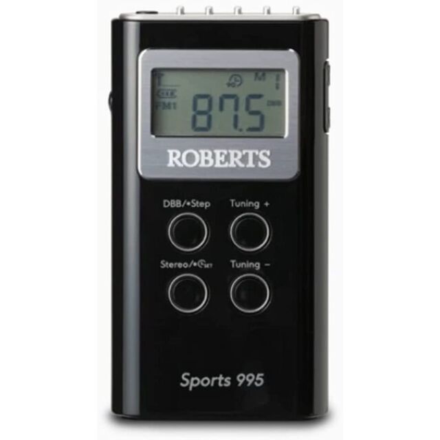Roberts Radio SPORTS995 Portable Radio - Black