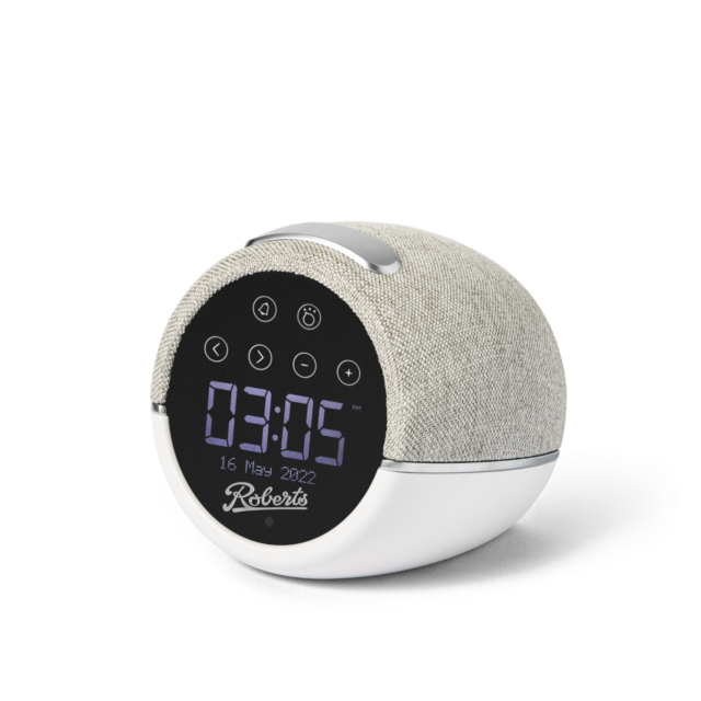 Roberts Radio ZENPLUSW Alarm Clock Radio Plus - White