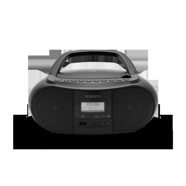 Roberts Radio ZOOMBOX4BK Portable Boombox - Black