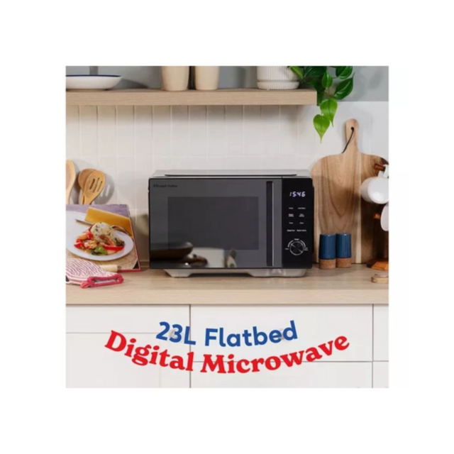 Russell Hobbs RHFM2365B 23Litre Flatbed Digital Microwave - Black