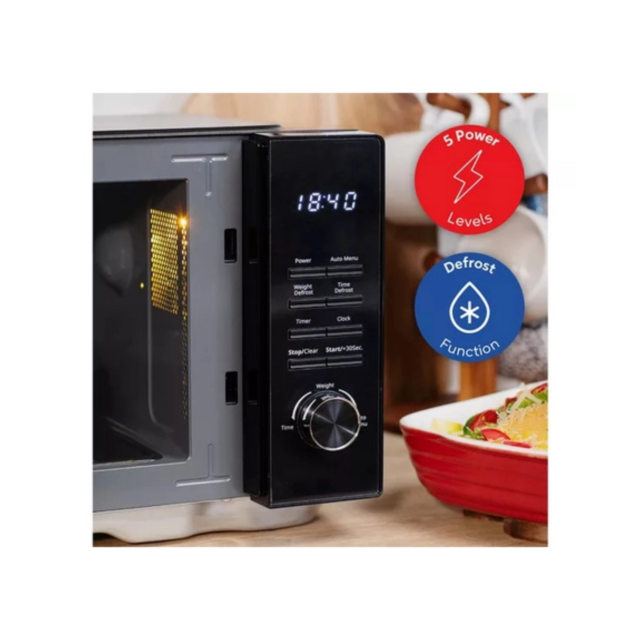 Russell Hobbs RHFM2365B 23Litre Flatbed Digital Microwave - Black